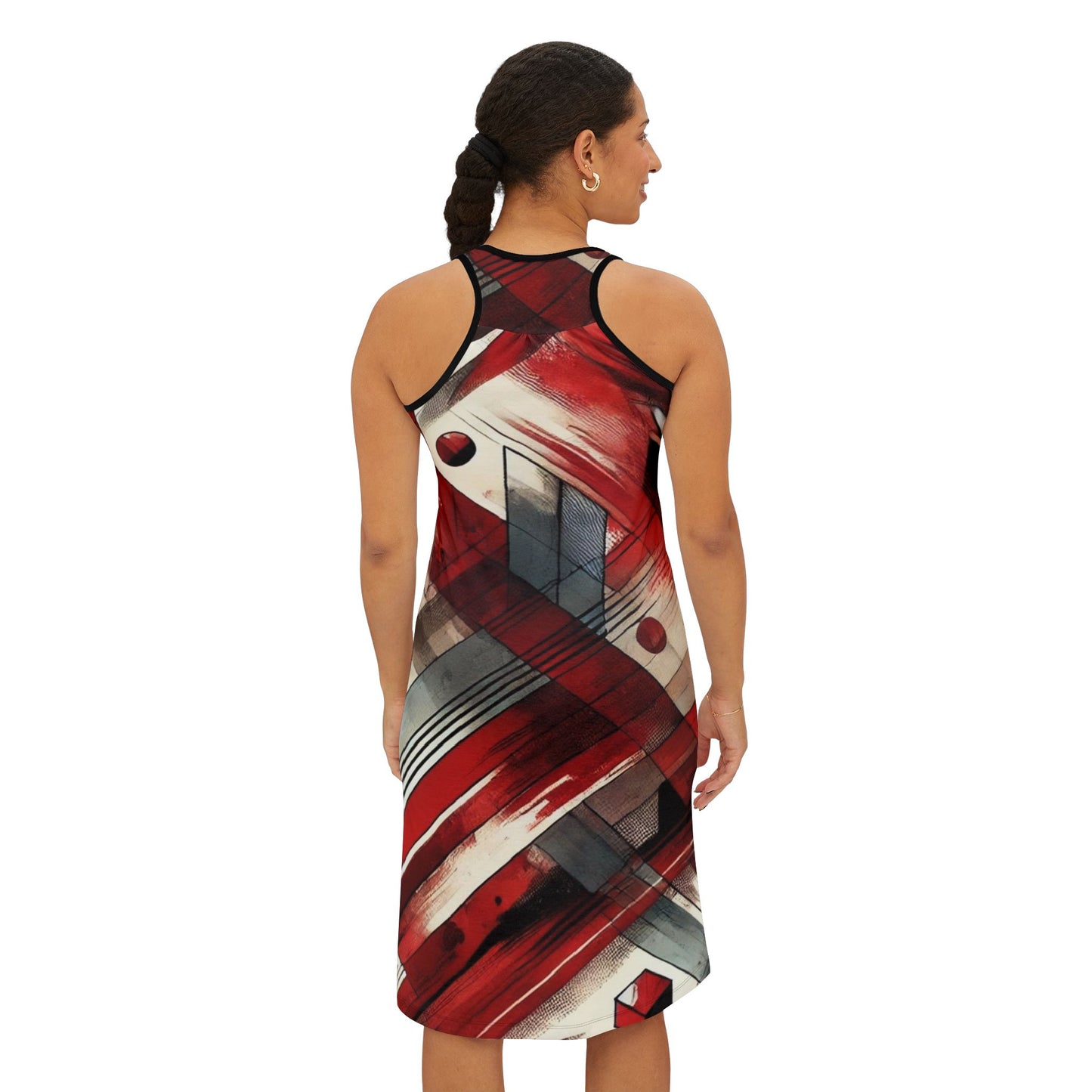 BOSS GAME ECLIPSE OF PASSION RACERBACK DRESS